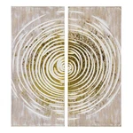Sei Furniture Acanthi Decorative Wall Panels 2PC Set, White. Fixed Price $154.99.