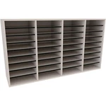 Wooden Literature Organizer Compartment Office Mailbox White 500-36-WHI. Fixed Price $179.99.