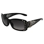 Rodeo Queen Belle Womens Fashion Sunglasses Black Frame W/ Bling Rhinestones &. Fixed Price $20.69.