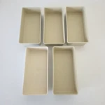 Lot Of 5 Vintage Herman Miller Co/struc Medical Modular Drawer Bins For Cart. Fixed Price $45.00.