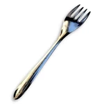Vintage Swissair Airline Dinner Fork Silver Plate Stamped 90-30. Fixed Price $12.00.