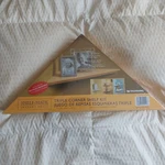 Triple Corner Shelf Kit Oak Finish Ezc 12"/ 3 Shelves - Knape & Vogt Taiwan Nib. Fixed Price $45.99.