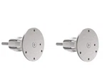 2 Wingits Winged Anchor 4" Stainless Steel Beast Standard Grab Bar Fastener Pack. Fixed Price $74.33.