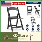 Commercial-grade Hercules Series Folding Chair Black Resin, No Assembly Needed. Fixed Price $67.99.