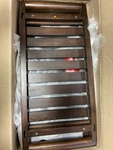 Decoteak DT121 Harmony 30 In. Shower Bench With Shelf And Liftaide Arms. Fixed Price $160.99.