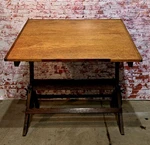 Vintage Hamilton Iron Drafting Table Industrial Mid Century 1950'S Art Desk. Fixed Price $995.95.