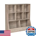 Dinzi Lvj Toy Storage Organizer Kids Bookshelf Wood Cabinet 3-TIER. Fixed Price $188.82.