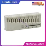 Dental Endo Mini Block File W Measuring Ruler Measure Autoclavable. Fixed Price $140.51.