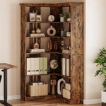 Garvee Idealhouse Farmhouse Corner Bookshelf - Half Panel Retro Bookcase New. Fixed Price $251.98.