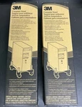 Lot Of 2 3M Computer Stands CS100MB Black. Fixed Price $25.99.