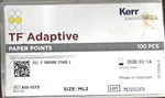 Kerr Dental 815-1573 Tf Adaptive Paper Points Medium/large ML2 100-PACK. Fixed Price $28.78.