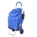 Dbest Products Bigger Trolley Dolly, Blue Shopping Grocery Foldable Cart. Fixed Price $77.42.