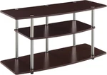 Convenience Concepts DESIGNS2GO No Tools 3-TIER Wide Tv Stand 42" Entertainmen. Fixed Price $60.12.