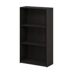 Furinno Basic 3-TIER Bookcase Storage Shelves, Espresso. Fixed Price $53.04.
