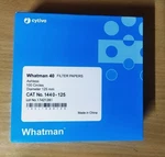 Whatman GRADE-40 1440-125, Ashless Filter Paper Round Sheets Pack Of 100. Fixed Price $29.99.