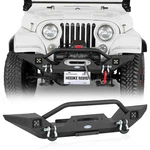Fit 1976-1986 Jeep CJ-5 CJ-7 CJ-8 Scrambler Mid Width Steel Front Bumper W/leds. Fixed Price $278.99.
