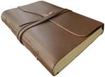 Rustic Town Full Grain Leather Photo Album With Gift L, Large (cream Paper). Fixed Price $123.99.