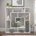 Ada Home Cor Briscoe Bookcase, 49'' X 51'' 8.5'', White. Fixed Price $93.99.