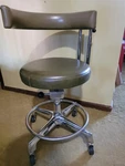 Vintage Mid-century Modern Reliance Dental Chair. Fixed Price $62.00.