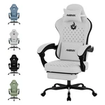 Gaming Chair With Massage Ergonomic Pc Computer Footrest. Fixed Price $79.99.