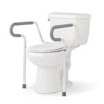 Medline Guardian Toilet Safety Rail Adjustable Foldable Grab Bar For Stability. Fixed Price $72.69.