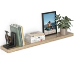 Ballucci 48" Wood Floating Wall Shelf Invisible Mount For Bathroom, Kitchen. Fixed Price $69.99.