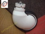 Stryker 3005 S3 Med-surg Bed Oem White Steer Caster Wheel Assy Tested. Fixed Price $99.00.