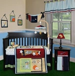 12-PIECE Crib Nursery Bedding Set For Infant Baby Girls And Boys All Star. Fixed Price $29.99.