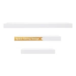 Kiera Grace Stockholm Maine Floating For Wall, Mdf Display Shelves, E.... Fixed Price $68.28.