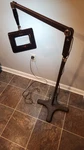 Vintage Burton Medical Magnifier Floor Lamp Stand Fluorescent Light Industrial. Fixed Price $74.00.
