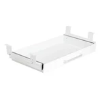 Under Desk Drawer Organizer 21" White Upgrade With Adjustable Brackets, Slidi.... Fixed Price $68.42.