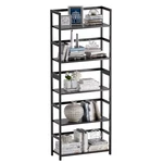 Vovala 5-TIER Bamboo Wood Ladder Bookshelf Tall Display Storage Large. Fixed Price $92.70.