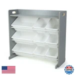 Humble Crew Toy Storage Organizer Top Shelf And 9 Removable Bins Grey/white. Fixed Price $83.13.