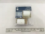 (1) Shepherd 2-PK Wide Wheel 2-1/8" (54MM) Bed Rollers White 9535. Fixed Price $16.90.