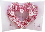 3D Pop Up Card, Elegant Cherry Blossom Heart Flower Greeting For Mothers Da. Fixed Price $12.18.