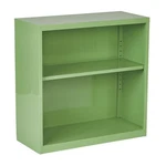 2 Shelf Metal Green Bookcase By Osp Home Furnishings. Fixed Price $178.99.