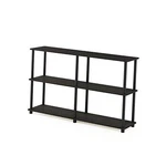 Turn-n-tube 3-TIER Double Size Storage Espresso/black Plastic Pole 2 X. Fixed Price $56.51.