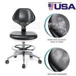 Dental Medical Doctor Stool Pu Leather Adjustable Chair For Seat Backrest. Fixed Price $149.59.
