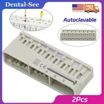 2PCS Dental Measuring Block Endodontic File Holder Ruler Autoclavable Usa. Fixed Price $229.90.