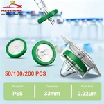 50/100/200PCS Lab Ptfe Syringe Filter Sterile Membrane 33MM 0.22 Individually. Fixed Price $31.99.