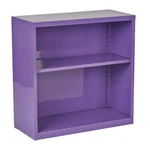 2 Shelf Metal Purple Bookcase By Osp Home Furnishing. Fixed Price $175.99.