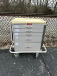 Harloff Medical Cabinet On Wheels With Lock.. Fixed Price $800.00.