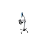 Ergotron 24206214 Neo-flex Medical Cart 26 Lb Capacity Gray. Fixed Price $1229.64.