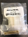 Alno Contemporary 3/4" Center To Pull, Cabinet, Drawer Tab. Fixed Price $10.38.