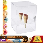 Ice Cream Cone Display/storage Case Cabinet Acrylic. Waffle & Wafer Holder. Fixed Price $64.24.