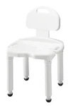 Carex Composite Bath Bench With Back Tool-free Knock-down 400 Lb 20X18. Fixed Price $129.99.