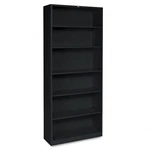 The Hon S82ABCP Metal Bookcase 34.5" Black 6 Shelves Heavy Duty. Fixed Price $840.72.