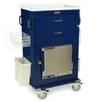 Harloff MH5216B - Malignant Hyperthermia Cart With 1.0 Cubic Feet Medical Grade. Fixed Price $8995.00.