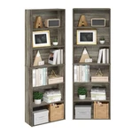 Furinno Jaya Set Of 6-TIER Bookcase 9.5 X 24.6 71 For. Fixed Price $277.56.