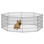 New World By Midwest Homes For Pets 24-INCH Exercise Pen, Indoor And Outd.... Fixed Price $48.84.